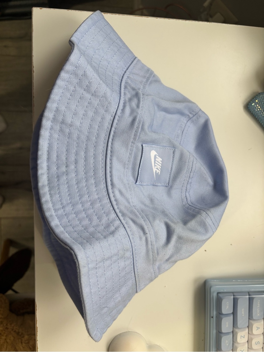 Nike Pastel Blue Bucket Hat